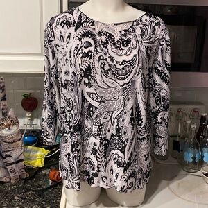 U womens AllHours stretch 3/4 sleeve regular size top XL